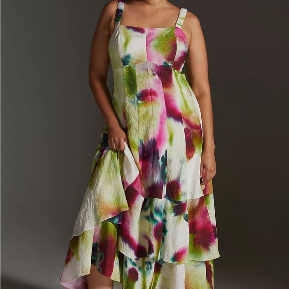 Anthropologie Tiered Maxi Dress - Picture 6 of 14